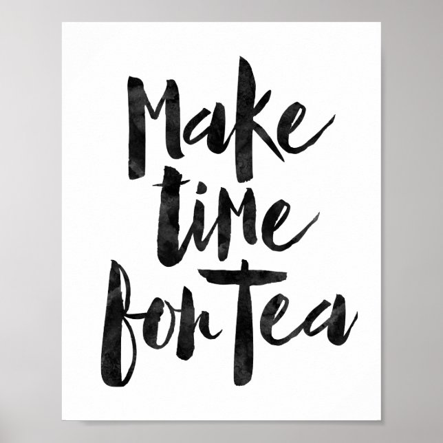 Tid för tea poster (Framsidan)