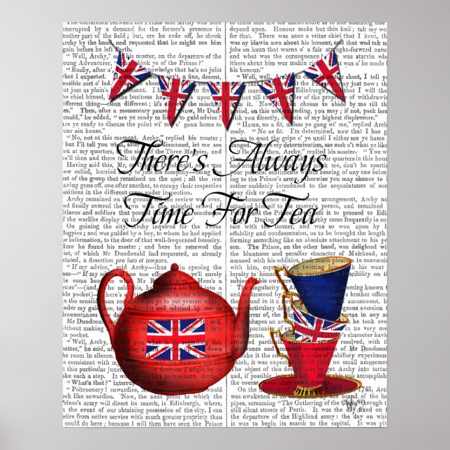Tid för Tea Poster (Framsidan)