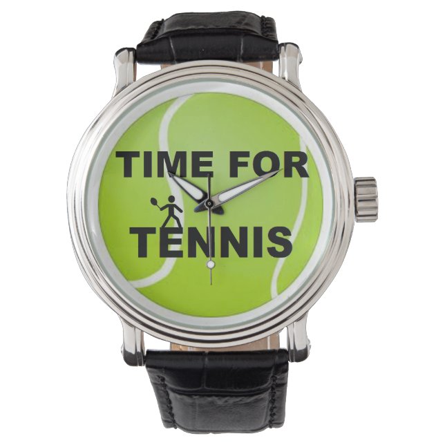 Tid för Tennis Armbandsur (Framsida)