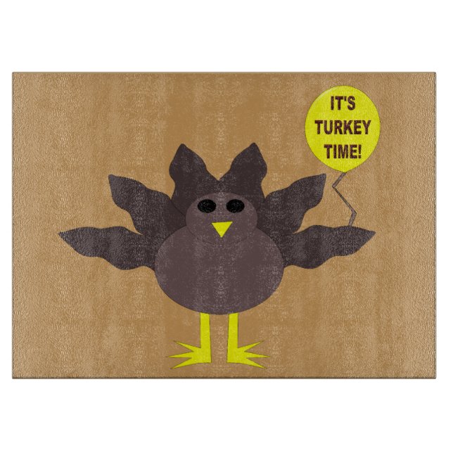 Tid för Thanksgiving av glas i Turkiet (Framsidan)