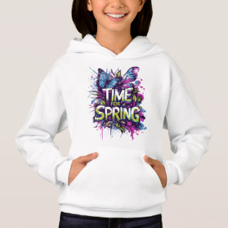 Tid för Vår - Graffiti Spray Slash Girls T Shirt