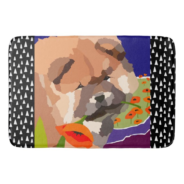 TID FÖR VÅR låda eller badbad Badrumsmatta (Framsidan)