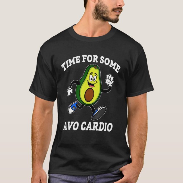 Tid för viss Avo Cardio T Shirt (Framsida)
