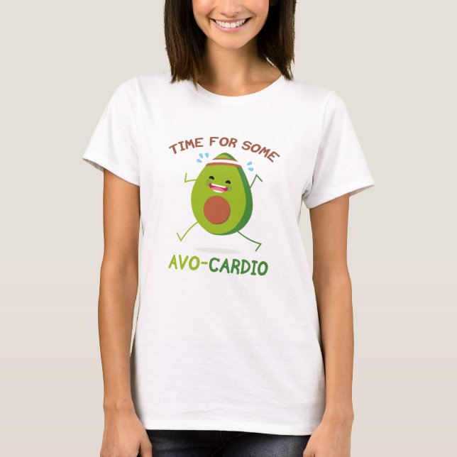 Tid för viss Avo-Cardio T Shirt (Framsida)