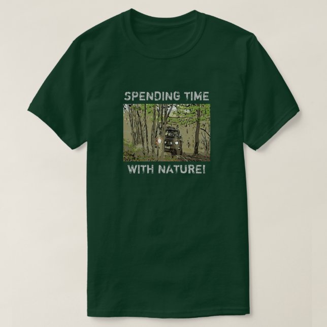 TID MED NATUR T-SHIRT (Design framsida)