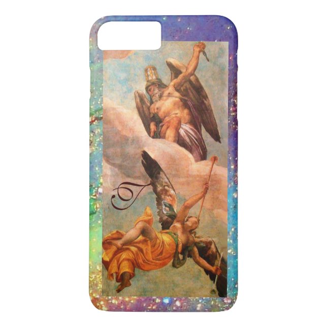 TID OCH FAMS PÅEGORY MONOGRAM Case-Mate iPhone SKAL (Baksida)