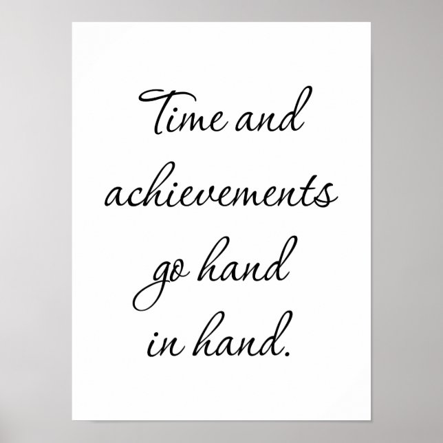 Tid och resultat Poster (Framsidan)