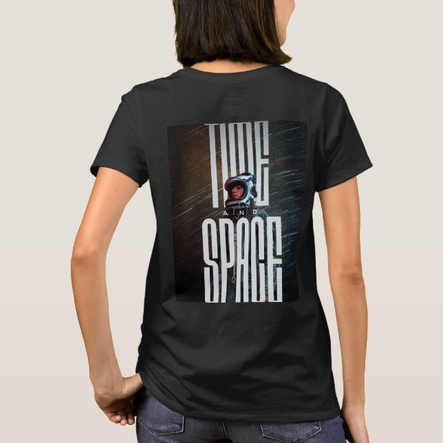 Tid och rymd t shirt (Baksida)
