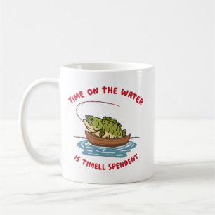 Tid på vattnet kaffemugg