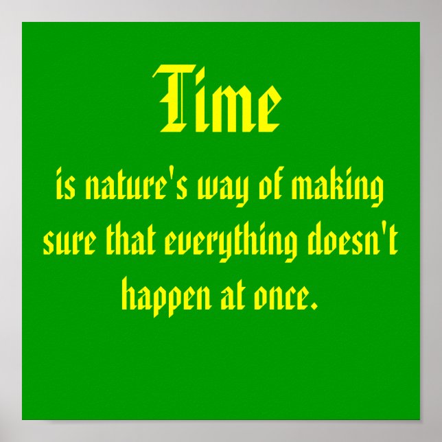 Tid Poster (Framsidan)