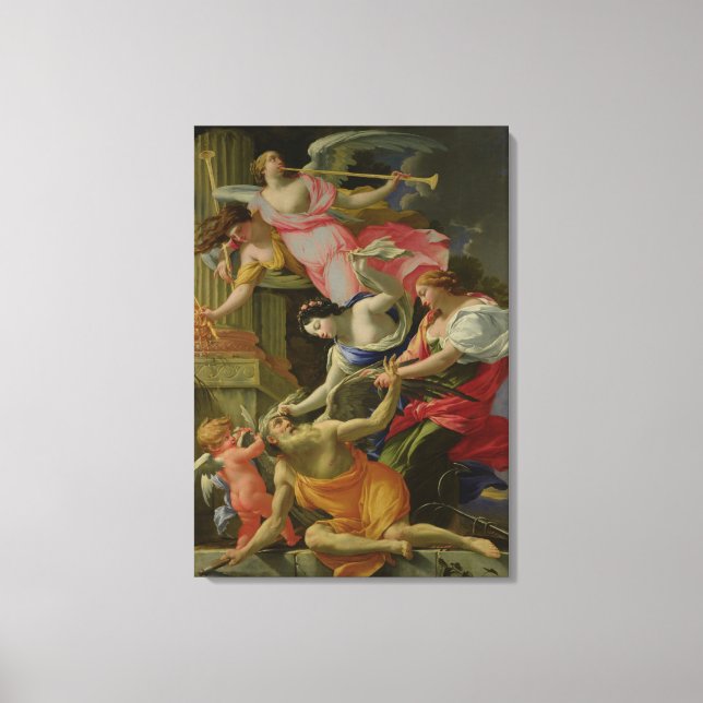 Tid som Kärlek, Venus och Hope har gett efter Canvastryck (Framsida)