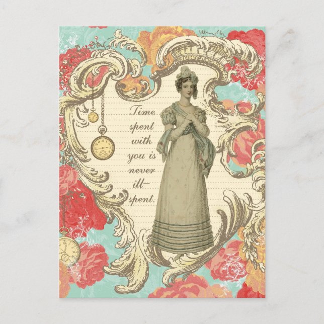 Tid som tillbringats med dig vykort (Framsida)