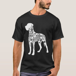 Tid som tillbringats med Great dane T Shirt