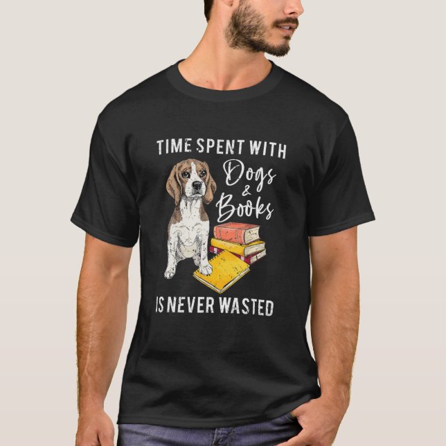 Tid som tillbringats med Hundar T Shirt (Framsida)