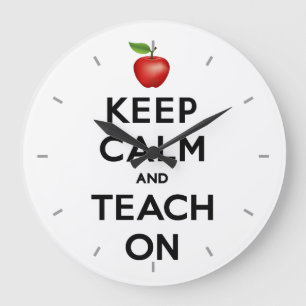 Tid till Behållans Lugn och Teach On Stor Klocka