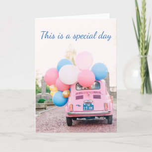 TID TILL CELEBRAT **DET ÄR DITT BIRTHDAG** KORT