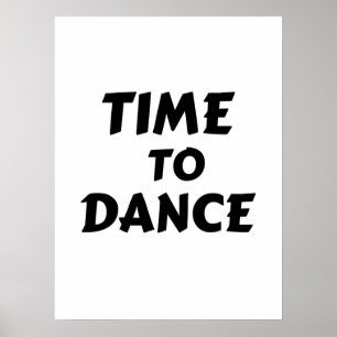 TID TILL DANCE POSTER