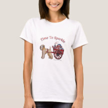 Tid till Gnistra Dam T-Shirt