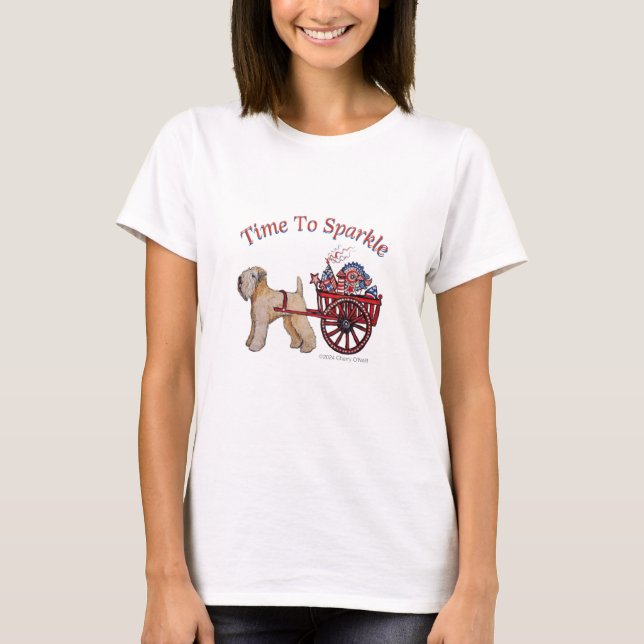 Tid till Gnistra Dam T-Shirt (Framsida)