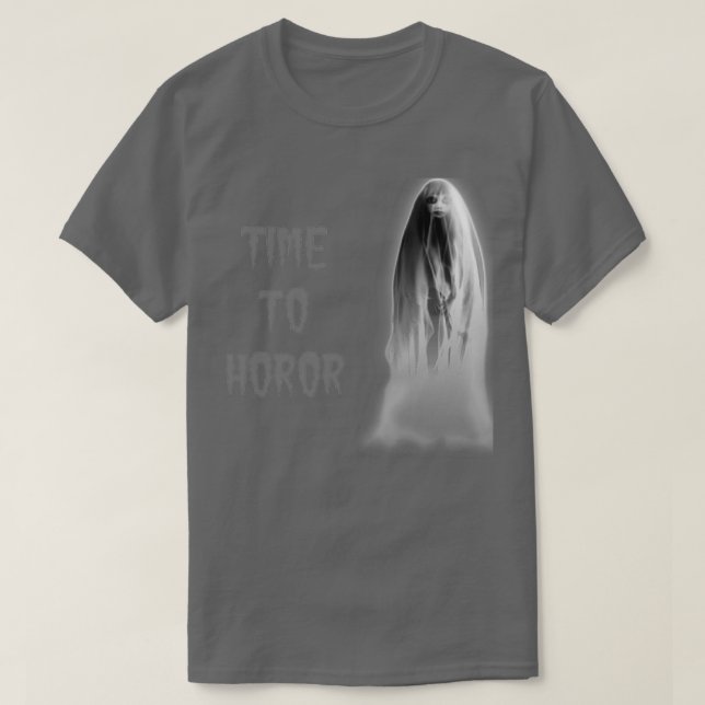 Tid till Horor Halloween T Shirt (Design framsida)