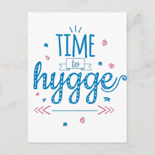 tid till hygge vykort