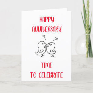 TID TILL "KISS" - DET ÄR VÅR "ANNIVERSARY" KORT