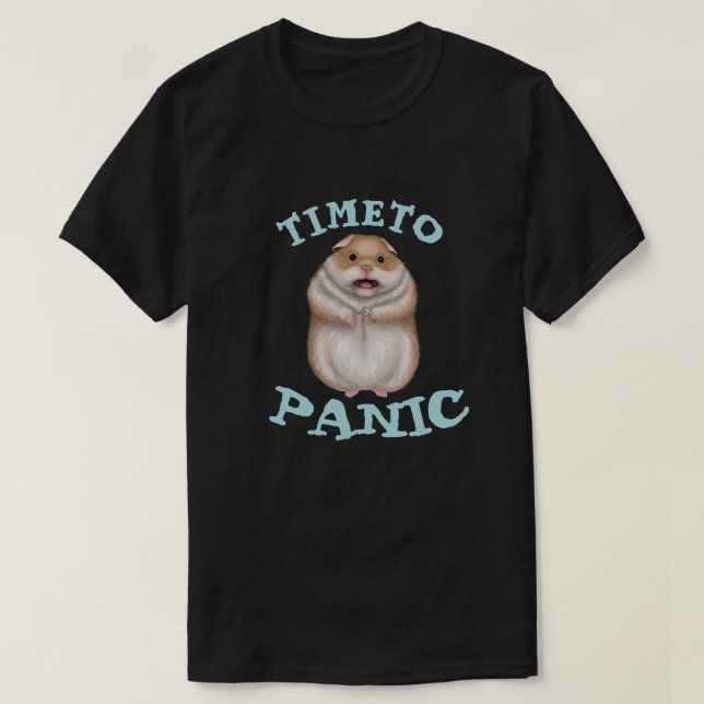 Tid till Panic T Shirt (Design framsida)