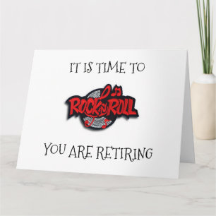 TID TILL ***RETIRE***-LÅT OSS "ROCK AND ROLL" KORT