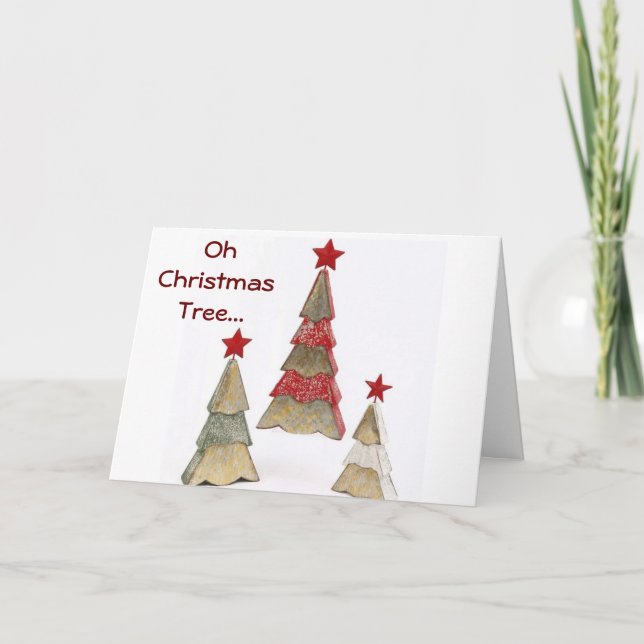 TID TILL SJUNGA A SÅNG ELLER TVÅ.GOD JUL KORT (Framsida)