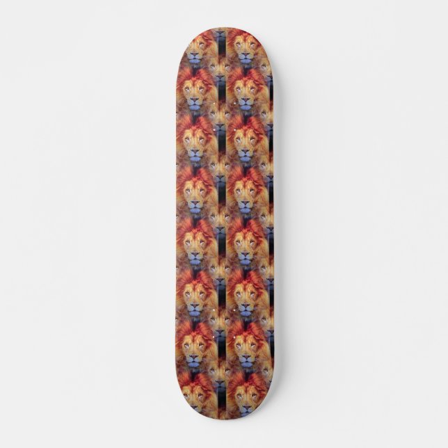 Tid till Skateboard för Party Vild Lejon (Framsida)