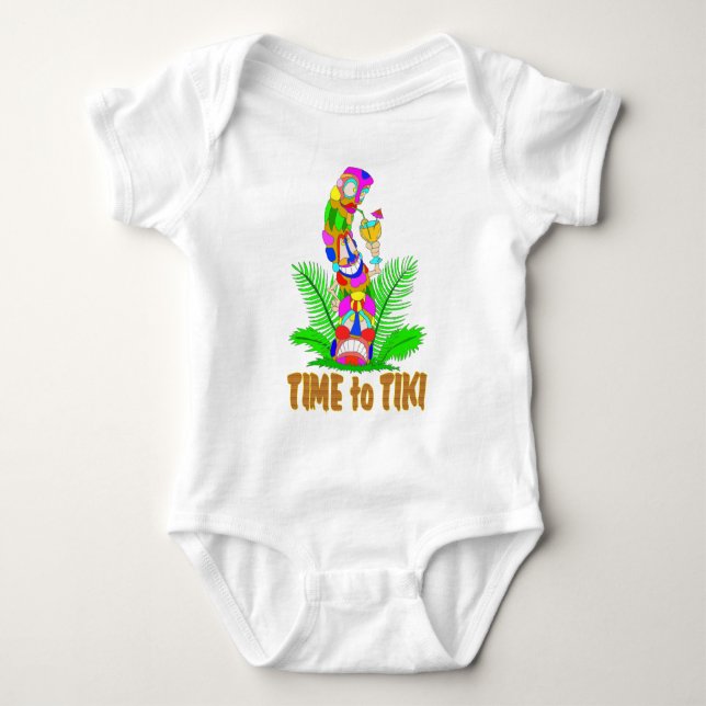 Tid till TIKI Tee Shirt (Framsida)