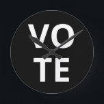 Tid till VoTE Rund Klocka<br><div class="desc">Gratulerar till er entusiasm för att få folk registrerade att rösta och rösta med denna OMRT-klocka.</div>