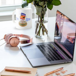 Tid utan Tea Moments - Surreal Nature Kopp Art for