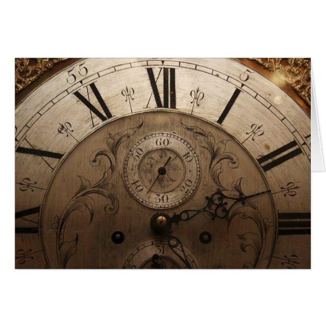 "tid" vid Larry Coressel Hälsningskort (Framsidan Horizontal)