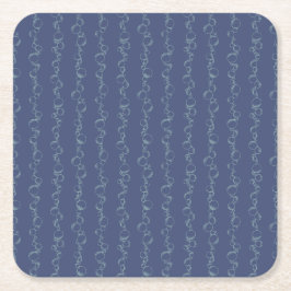 Tidal Bubbel Trals Underlägg Papper Kvadrat