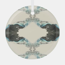 Tidal Echoes — Abstrakt flytande bläckmönster