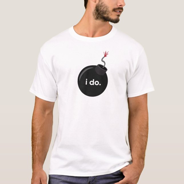 Tidbomb - Bachelor Shirt Tee (Framsida)