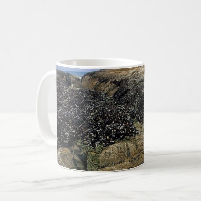 Tide Bassäng vid Bob Bäck, Oregon Kaffemugg (Framsida vänster)