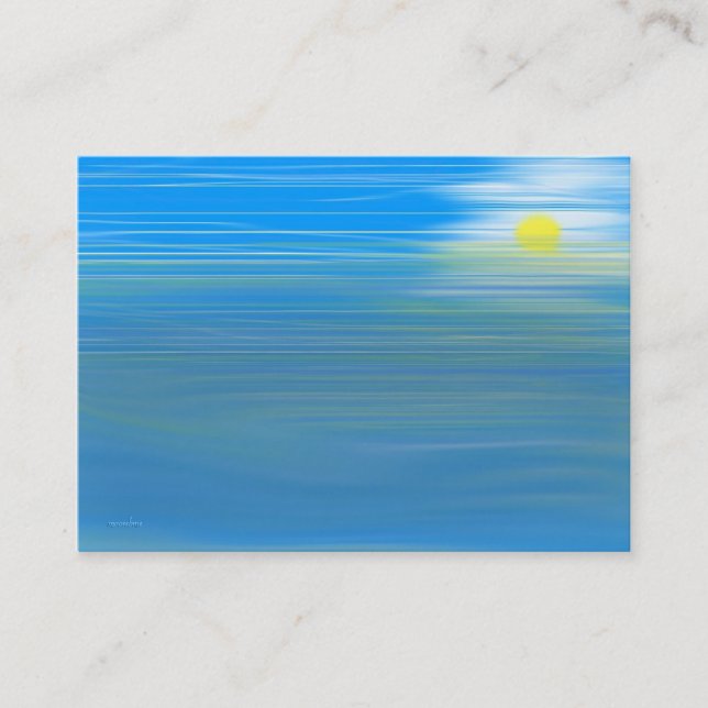 Tide Bassäng Visitkort (Framsida)