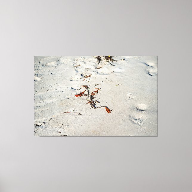 Tideline Calligraphy Canvastryck (Framsida)