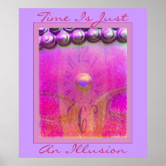 Tiden är bara en illusion poster