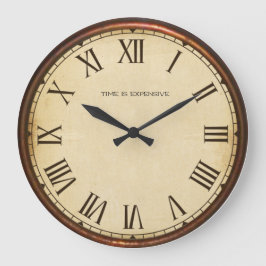 Tiden är dyrbar stor klocka