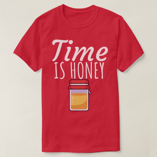 Tiden är honung 2 t shirt (Design framsida)
