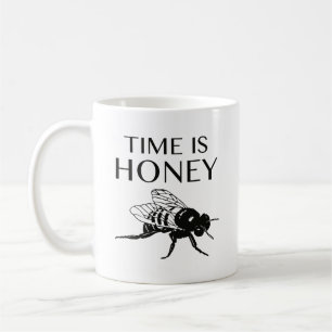 Tiden är honungskaffe Mugg