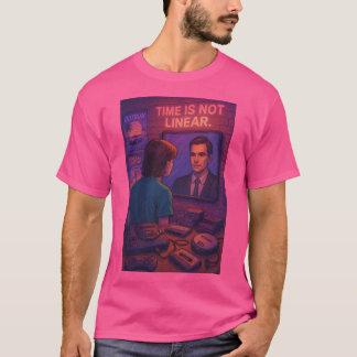 Tiden är inte linjär-90s-Nu T Shirt