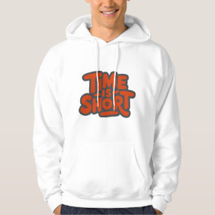Tiden är Kort Hoodie