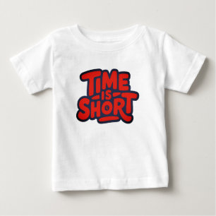 Tiden är Kort T Shirt