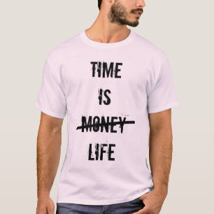 "Tiden är livet" Tee Shirt