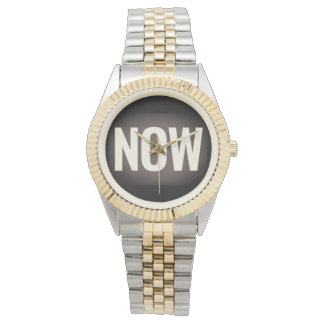 Tiden är nu armbandsur