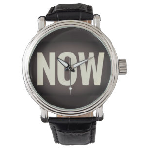 Tiden är nu armbandsur